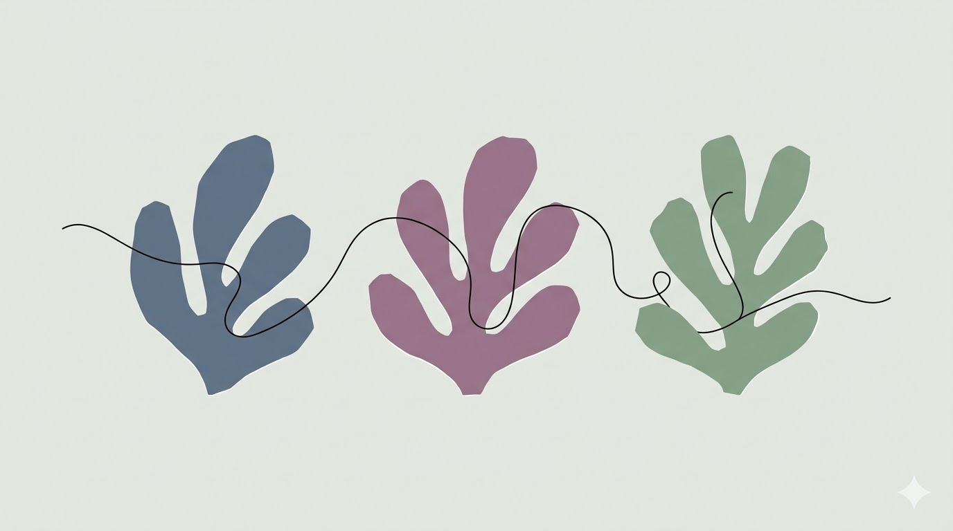 Abstract illustration for the OmniClip RAG workflow